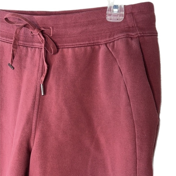 Lululemon Mauve Scuba Lululemon Joggers Pants Sweat Pants Size 10 - Picture 4 of 8
